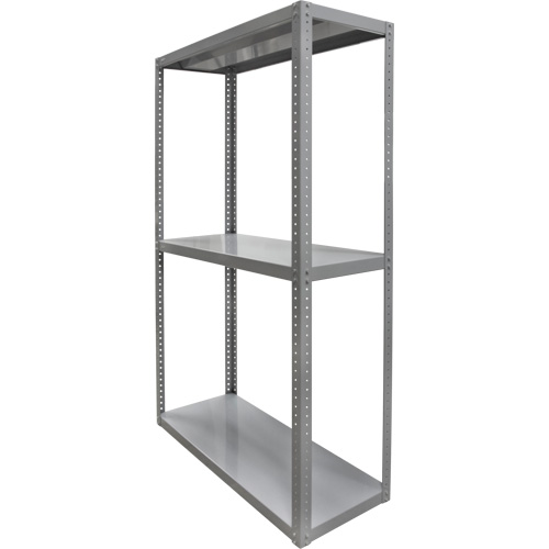 &eacute;tag&egrave;re robuste, Acier, Boulonn&eacute;, De base, 36" la x 72" h x 24" p - KLETON 