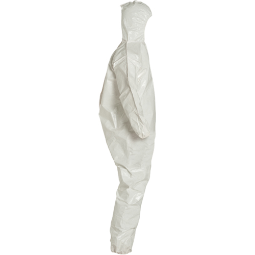 Tychem&reg; 4000 Coveralls, 4X-Large, White - Dupont Personal Protection SL127B-4X