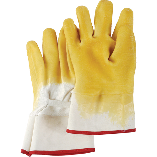 Gants Nitri-Seal, 10/Grand, Rev&ecirc;tement Latex de caoutchouc, Enveloppe en Jersey/Coton - Showa 2912-10