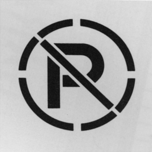 Safety Sign Stencils, English, 15.5" x 15.5" - C.H. Hanson 12417