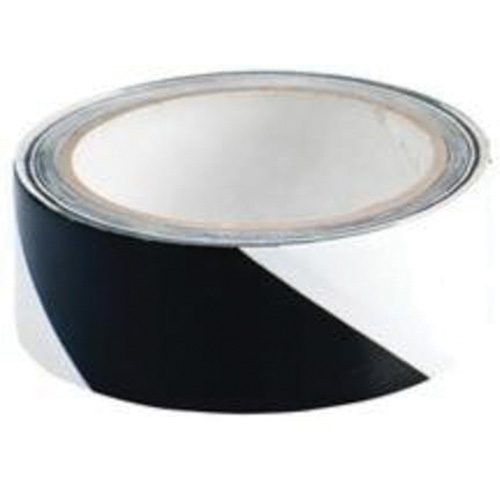 Ruban de marquage, 1,5" x 54', Vinyle, Noir et blanc - Brady 55291