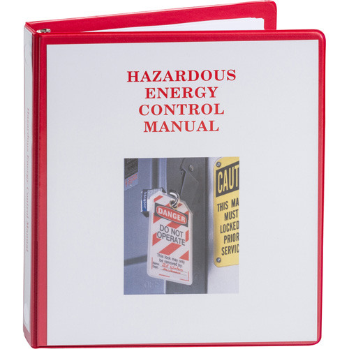 Lockout Energy Control Manual Volume - Brady 65556
