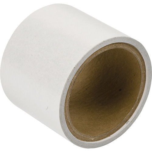 Reflective Marking Tape, 3" x 15', Acrylic, White - Brady 78987