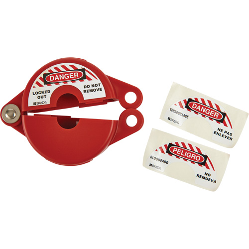 Valve Lockout, Gate Type - Brady 65560