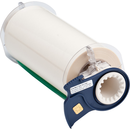 High-Performance Label Printer Tape, Polyester, Clear, 7" Width - Brady 13572