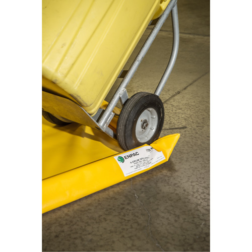 Postes de travail flexibles Spillpal sans grille, Capacit&eacute; 44 gal. US, 6' la x 4' lo x 3" h, Paroi en mousse - Enpac 5770-YE