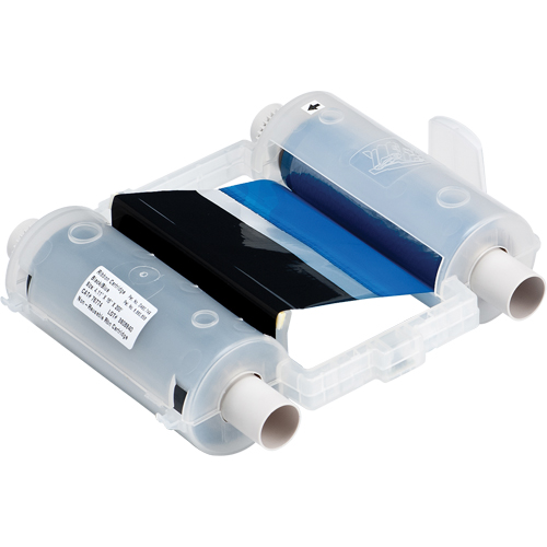 Rubans de qualit&eacute; industrielle, 4,11" x 200', Noir/Bleu - Brady 76774
