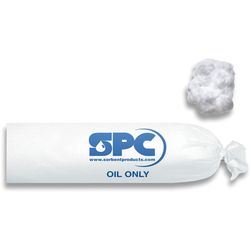 SPC&reg; Absorbent SOCs, Oil Only, 28 gal. Absorbancy, 3" W x 4' L, Pack of 30 - SPC OIL430
