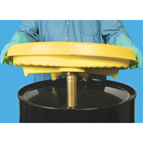 Entonnoirs de s&eacute;curit&eacute; Poly-Drum Funnel universel - Enpac 3004-YE-SF