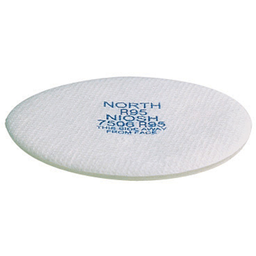 Tampons filtreurs s&eacute;rie N de North, Filtre contre les particules, Filtre R95 - PIP Global Safety 7506R95