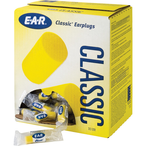 Bouchons d'oreilles Classic E-A-R, Paire - Sac en poly - 3M 312-1201
