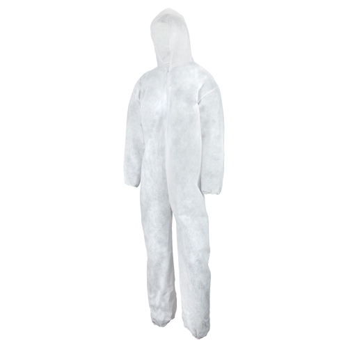 Combinaison de poids lourd, Moyen, Blanc, Polypropyl&egrave;ne - WASIP LTD. C71541103