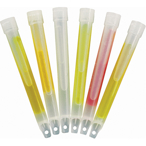 6" Cyalume&reg; Lightsticks, White, 30 mins. Duration - Omniglow 9-27021