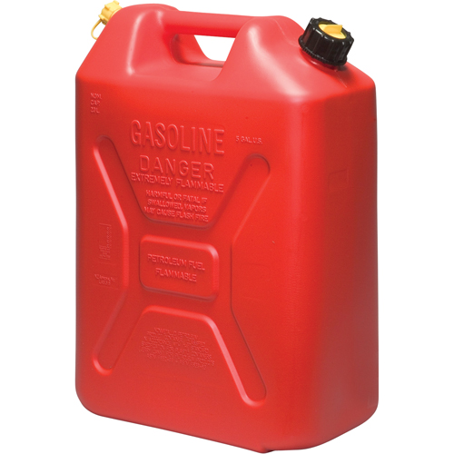 Jerry Cans, 5.3 US gal./20.06 L, Red, CSA Compliant/ULC - Scepter 03609