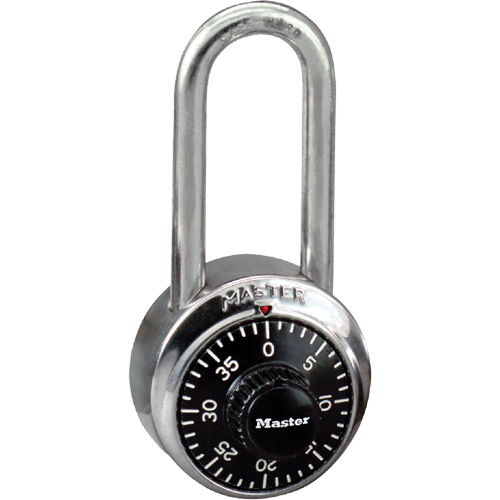 Cadenas &agrave; combinaison, Argent, Acier tremp&eacute;, Largeur de 1-7/8" - Master Lock 1500LH