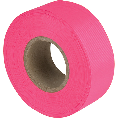 Flagging Tape, 1.1875" W x 150' L, Fluorescent Pink - C.H. Hanson 17003