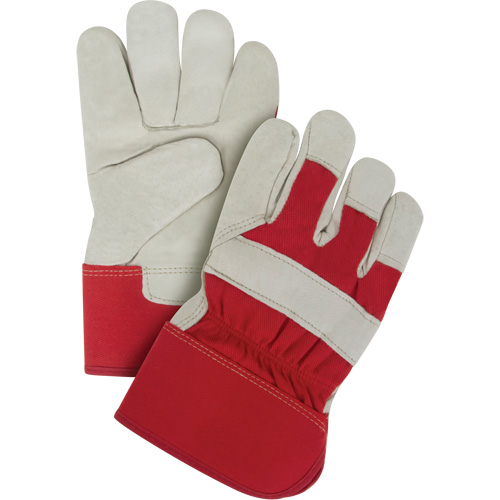 Superior Warmth Winter-Lined Fitters Gloves, Large, Grain Pigskin Palm, Thinsulate Inner Lining - Zenith Safety Products 