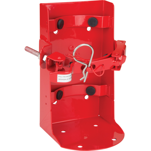 Vehicle Bracket For Fire Extinguishers, Fits 5 lbs. - Strike First Corporation HD-5