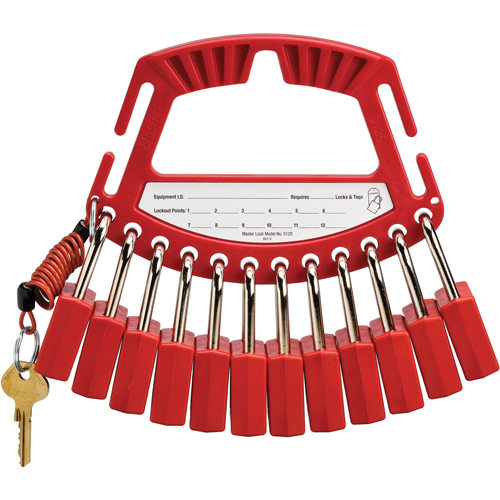 Porte-cadenas s&eacute;curit&eacute; - Master Lock S125