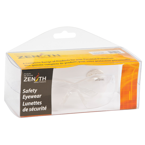 Lunettes de s&eacute;curit&eacute; s&eacute;rie Z700, Lentille Transparent, Anti-&eacute;gratignures, R&eacute;pond ou surpasse la norme CSA Z94.3 - Produits de sécurité Zenith 