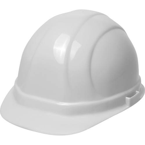 ERB Casque de s&eacute;curit&eacute; Omega II, R&eacute;pond aux normes CSA type 2, Suspension Rochet, Non ventil&eacute; - Delta Plus 14ORC49931-WHT