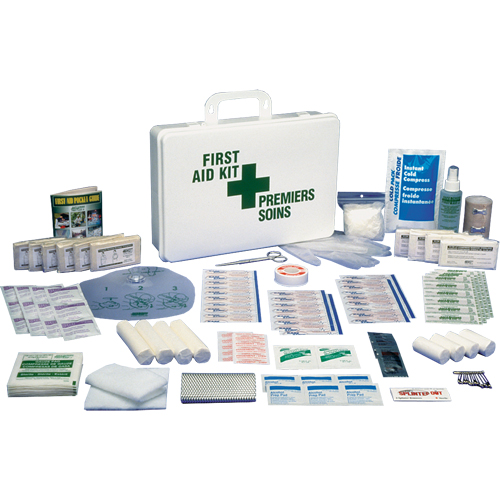 Office Standard First Aid Kits, Class 1 Medical Device, Plastic Box - Safecross 01361