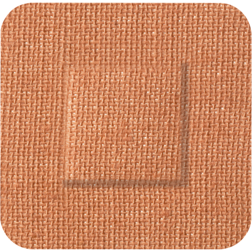 Bandages classiques Coverplast, Rectangulaire/carr&eacute;e, 1-1/2", Tissu, St&eacute;rile -  