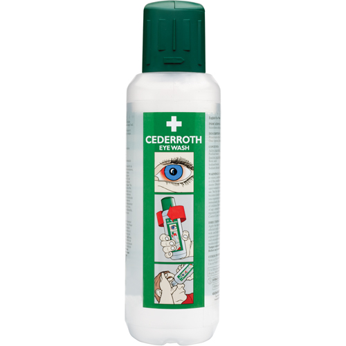 Cederroth Eyewash Solution, Full Bottle, 500 ml -  