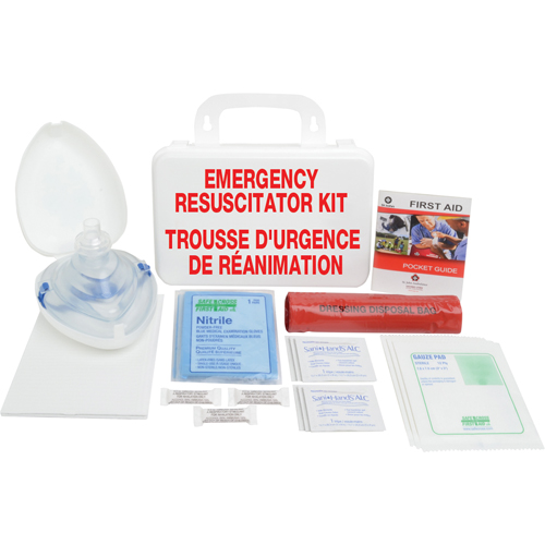 Trousses de r&eacute;animation d'urgence - Safecross 01435