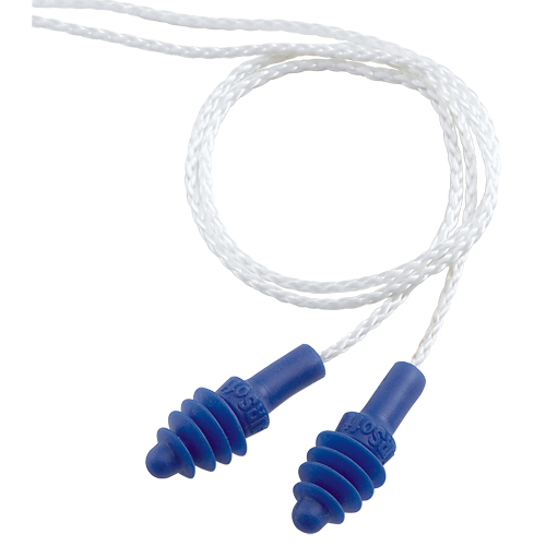 Bouchons d'oreilles Air Soft de Howard Leight, Vrac - Boîte, Avec cordon - PIP Global Safety AS-30W