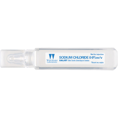 Solution saline Saljet, dose unique, 1,01 oz -  