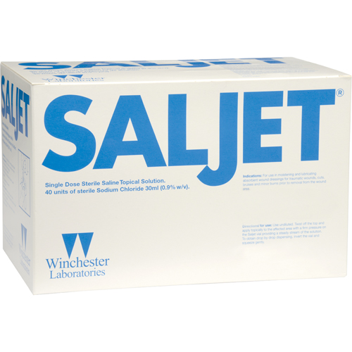 Solution saline Saljet, dose unique, 1,01 oz -  