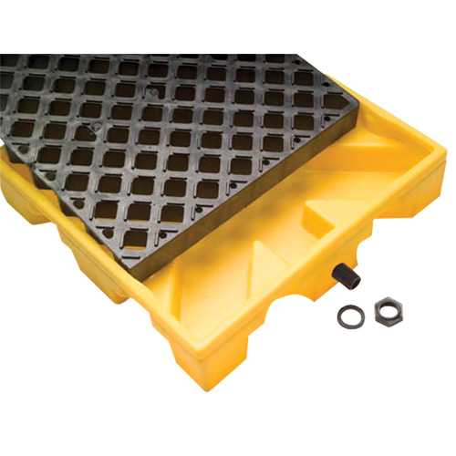 Plateforme de d&eacute;versements, Capacit&eacute; de d&eacute;versement 22 gal. US, 52" x 25,9" x 5,8" - Ultratech 1086
