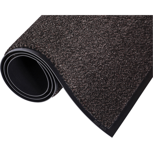 Dust-Star Mat, Wiper, 3' x 28' x 1/2", Walnut - Mat Tech DSM328SM-28