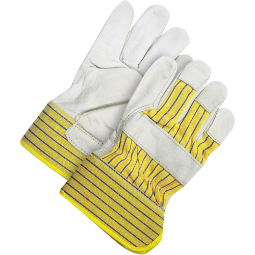 Classic Fitter Gloves, One Size, Grain Cowhide Palm, Fleece Inner Lining - Bob Dale Gloves 40-1-1511BC