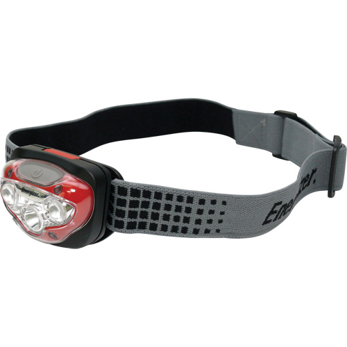 HD Vision Industrial Headlamp, LED, 300 Lumens, 4.33 Hrs. Run Time, AAA Batteries - Energizer HDBIN32E