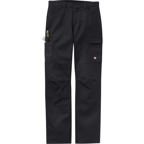 Pantalons performance pour atelier, Toile/Coton/Polyester, Noir, Taille 48, Entrejambe 37 - Red Kap PT2ABK-48-37U