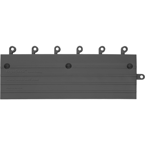 ErgoDeck&reg; Mat Ramp No. 560 - Wearwell 560.78X6X18BK-CS10