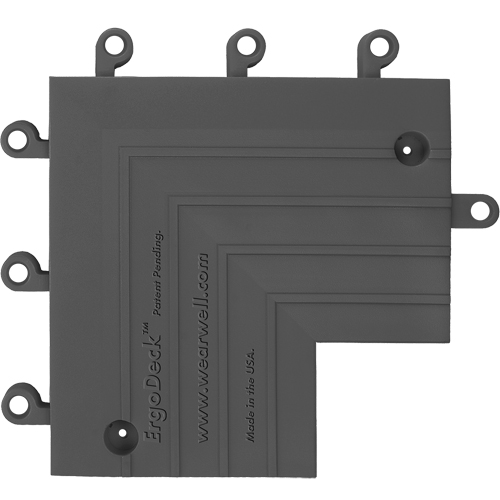 Angle int&eacute;rieur de carrelage no 560 ErgoDeck  - Wearwell 560.78X6X9X9BK