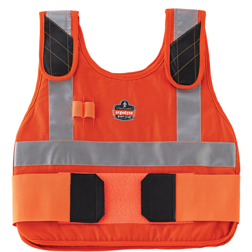 Vestes de refroidissement par changement de phase 6215HV, Petit/Moyen, Orange - Ergodyne 12205