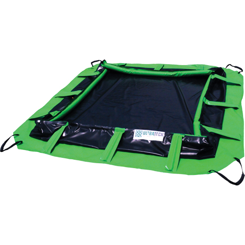 Rapid Rise Ultra-Containment Berms&reg;, 269 US gal. Capacity, 6' W x 6' L x 12" H, Foam Wall - Ultratech 8630