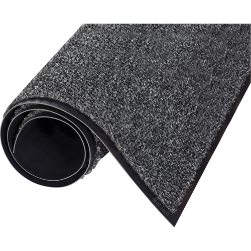 Tapis Marathon, Essuie-pieds/grattoir, 4' x 8' x 3/8", Charbon - Mat Tech MNM4854
