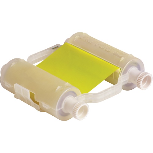 Printer Ribbon, 4.33" x 200', Yellow - Brady B30-R10000-PRCYEL