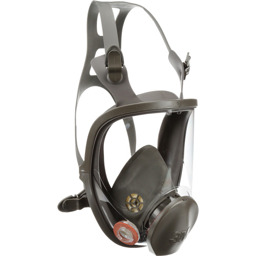 Respirateur r&eacute;utilisable &agrave; masque complet s&eacute;rie 6000, &eacute;lastom&egrave;re/Silicone/Thermoplastique, Moyen - 3M 6800