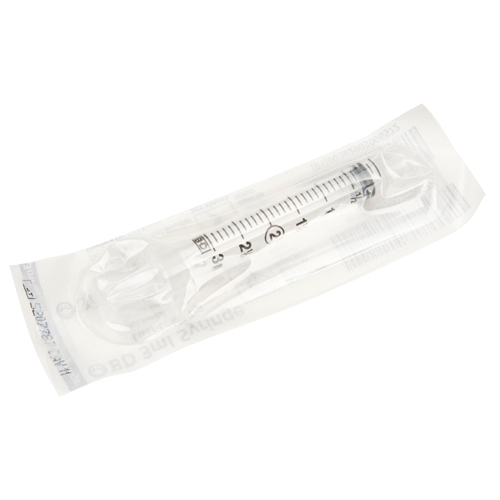 Syringe without Needle, 3 cc -  