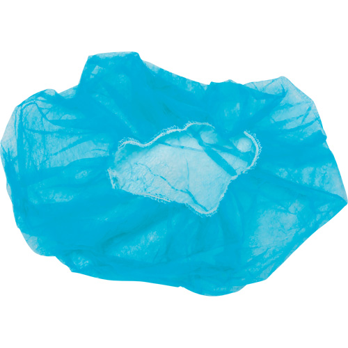 Bouffant Caps, Polypropylene, 24", Blue - Zenith Safety Products 