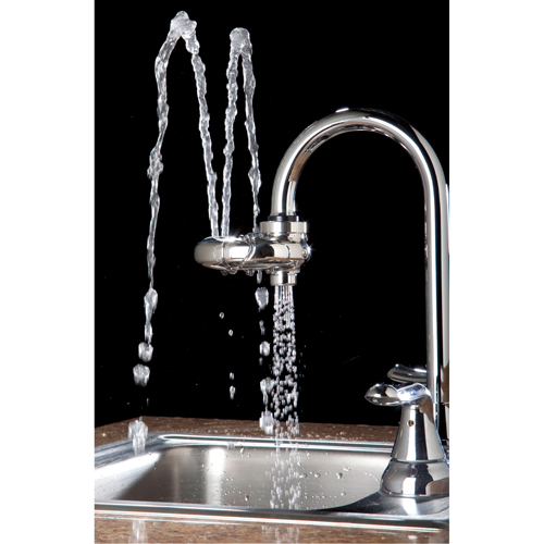 Axion&reg; Eye/Face Wash Station, Sink Mount Installation, Stainless Steel Bowl - Haws 7620