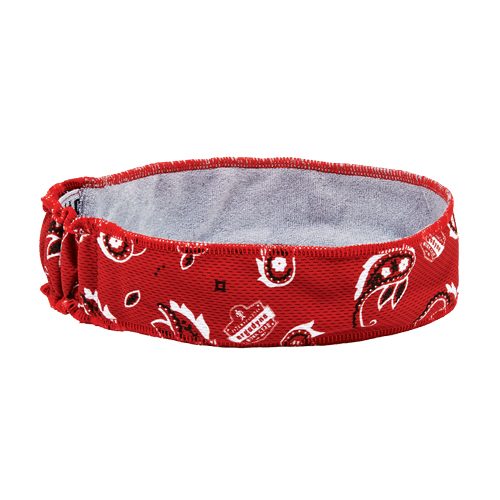 Chill-Its&reg; 6605 Cooling Headbands, Red - Ergodyne 12423