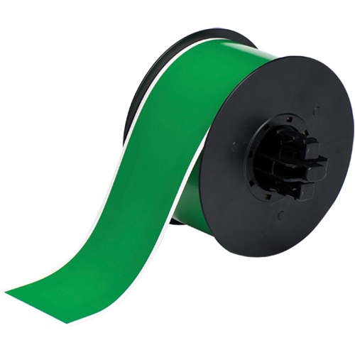 Low-Halide B-569 Tape, Polyester, Green, 1.125" Width - Brady B30C-1125-569-GN