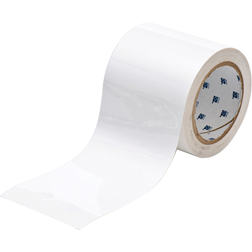 Rubans pour marquage de planchers ToughStripe, 3" x 100', Polyester, Blanc - Brady 104341